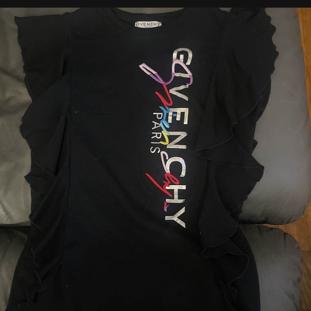 Authentic black toddler girl Givenchy dress